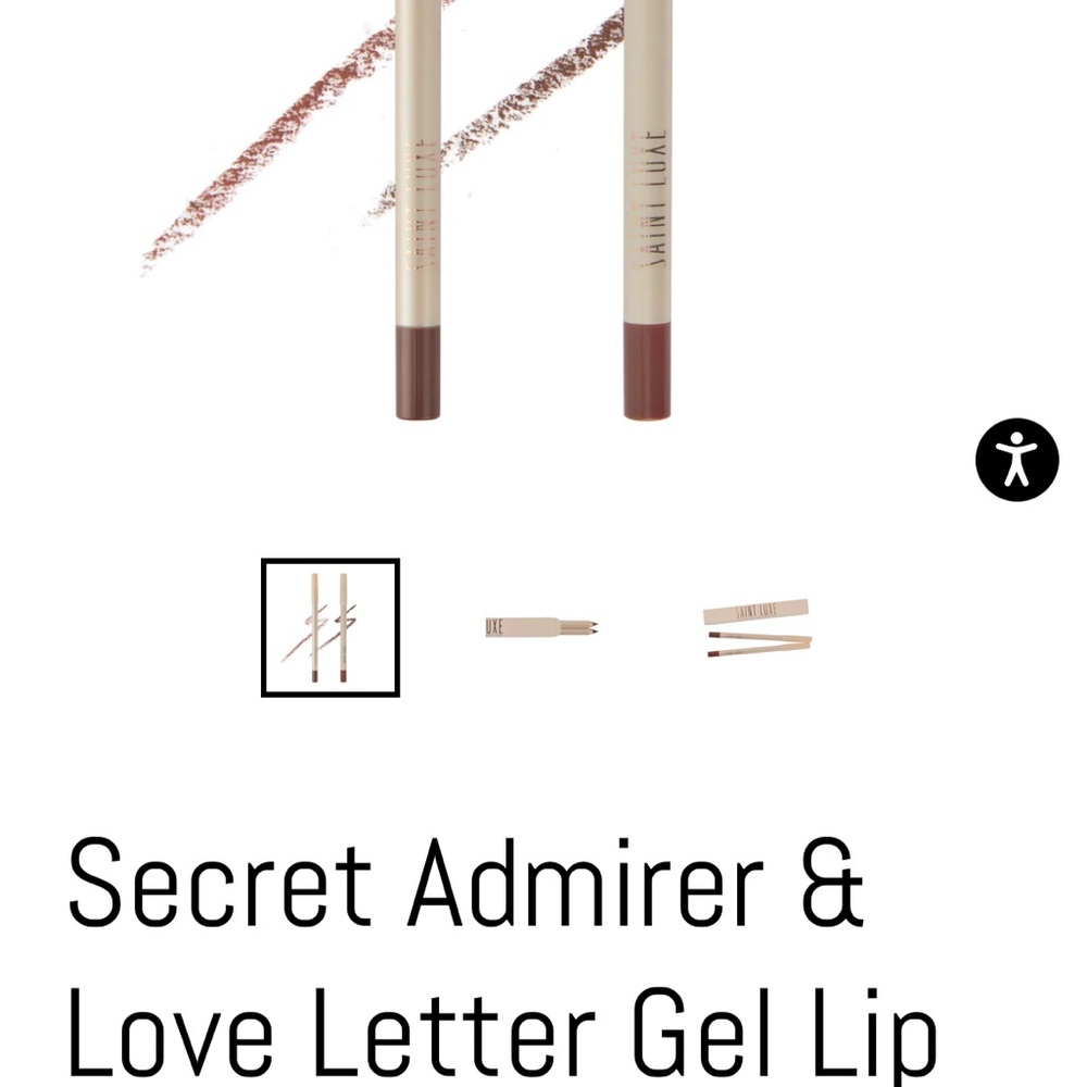 Saint Luxe Limited Edition Lip Liner Duo - Love Letter and Secret Admirer